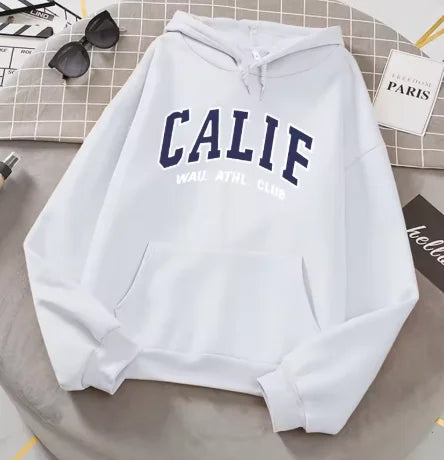 Men And Women Winter Sweatshirt Print Hooded Pullovers Fashion Loose Casual Hoodies Fleece Pullover Women Clothing sportswear - ATFH