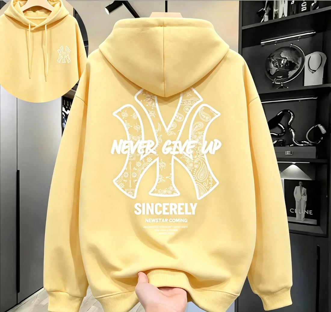 2026 Couple Collection - New Men's Hoodie for Autumn_Winter - American Retro Style