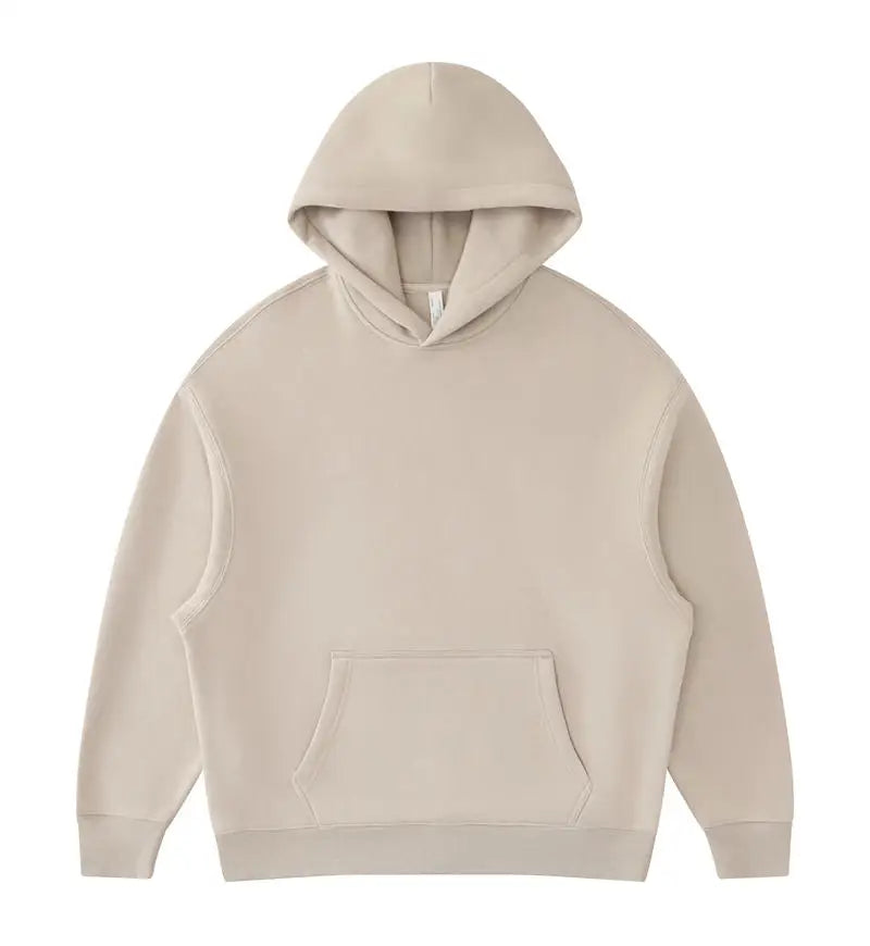 01 400GSM Hoodies Basic Fleece 20+ Colors Men Women Long Sleeve Oversized Hooded  Wholesale Sportswear Soft Unisex Jogging - ATFH