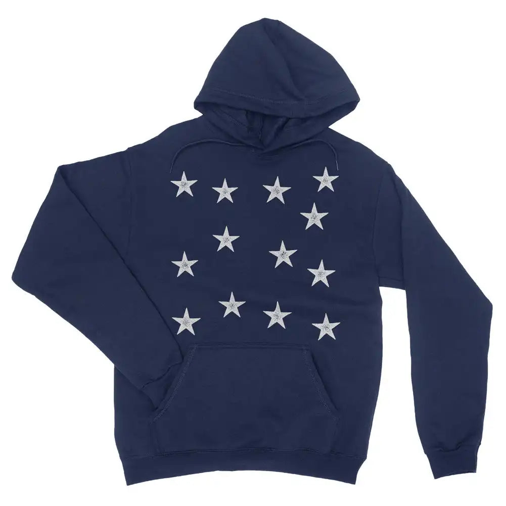 Stars Vintage Pullover Hooded Sweatshirt High-end Luxury hot product Oversized Fleece warm Casual Print Unisex high quality tops - ATFH