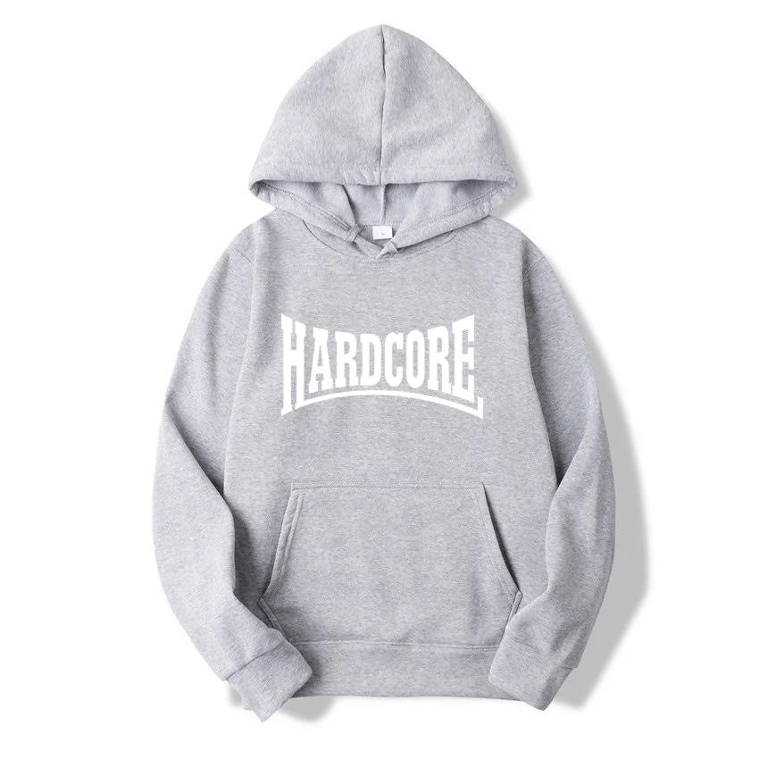 Autumn/winter hoodie unisex printed hooded street casual sweatshirt fashionable couple sports long sleeved hoodie - ATFH