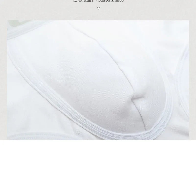 Seeinner Mens Boxer Shorts Cotton U Convex Pouch Underwear Soft Comfortable Underpants Cueca Masculina M-XXL Black White Gray