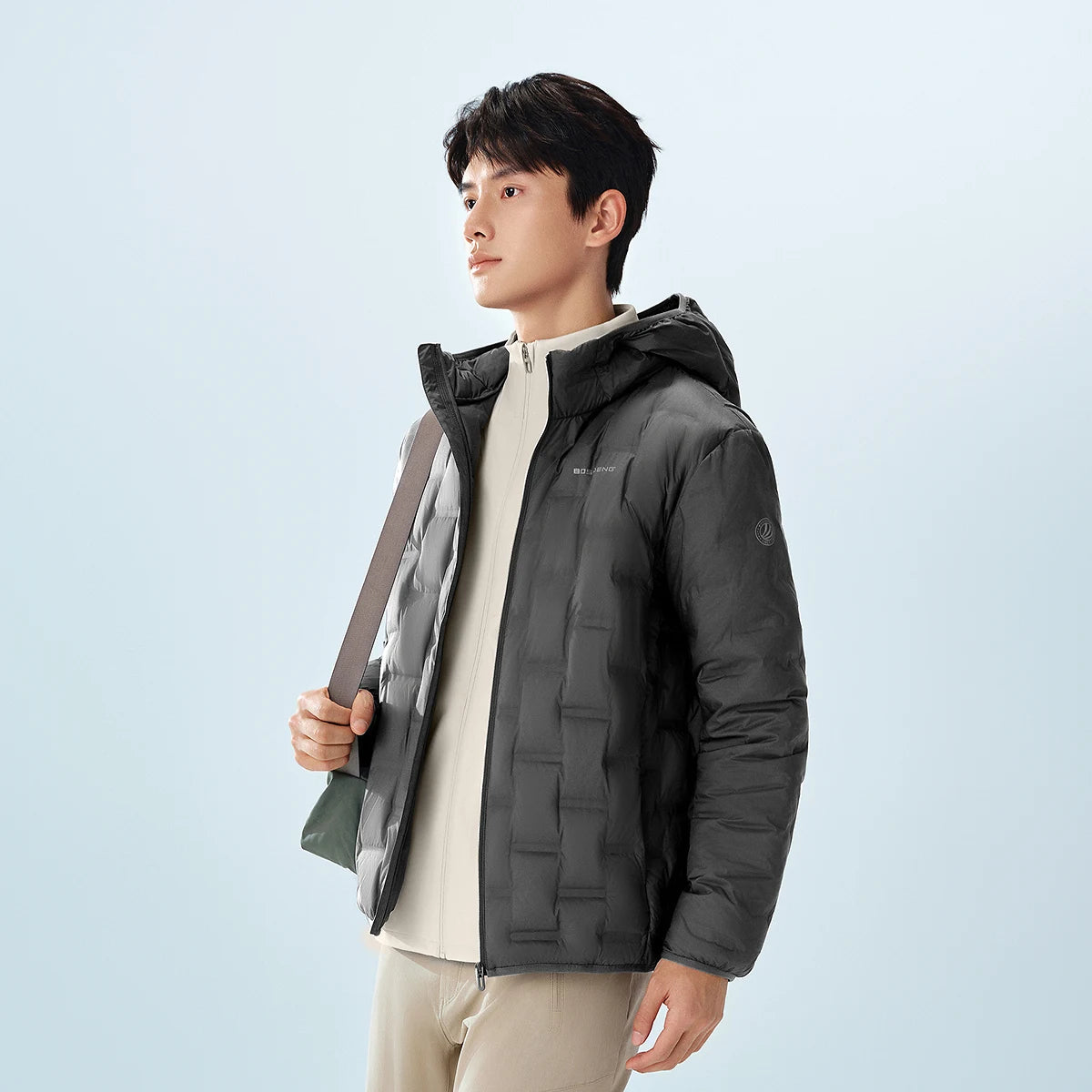 BOSIDENG 90% down jacket for men light weight jacket warm light high quality casual outwear