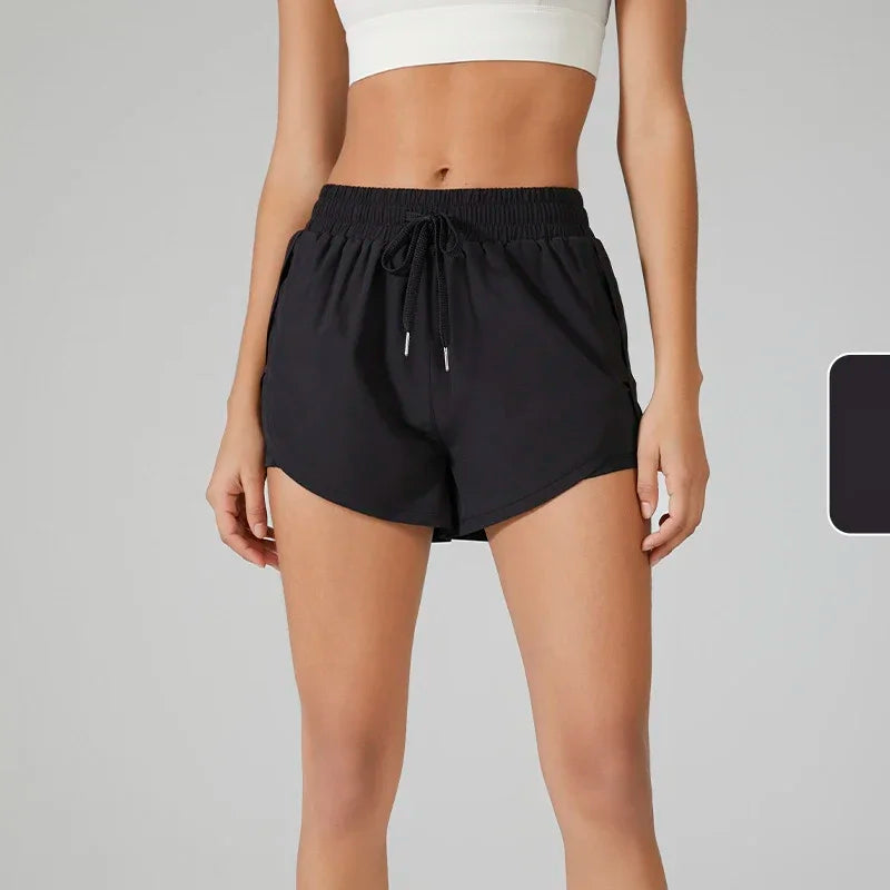 Yoga Shorts Women Fitness Top Spandex Neon Elastic Running Workout Short Leggings For Ladies Gym Sport Shorts Fitness Sportwear Tahsi Fashion House
