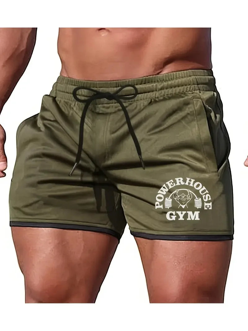 New Breathable Mesh Men's Sports Shorts, Motorcycle, Sports Shirt, Basketball, Beach Pants, Fitness, Gym Training, Summer