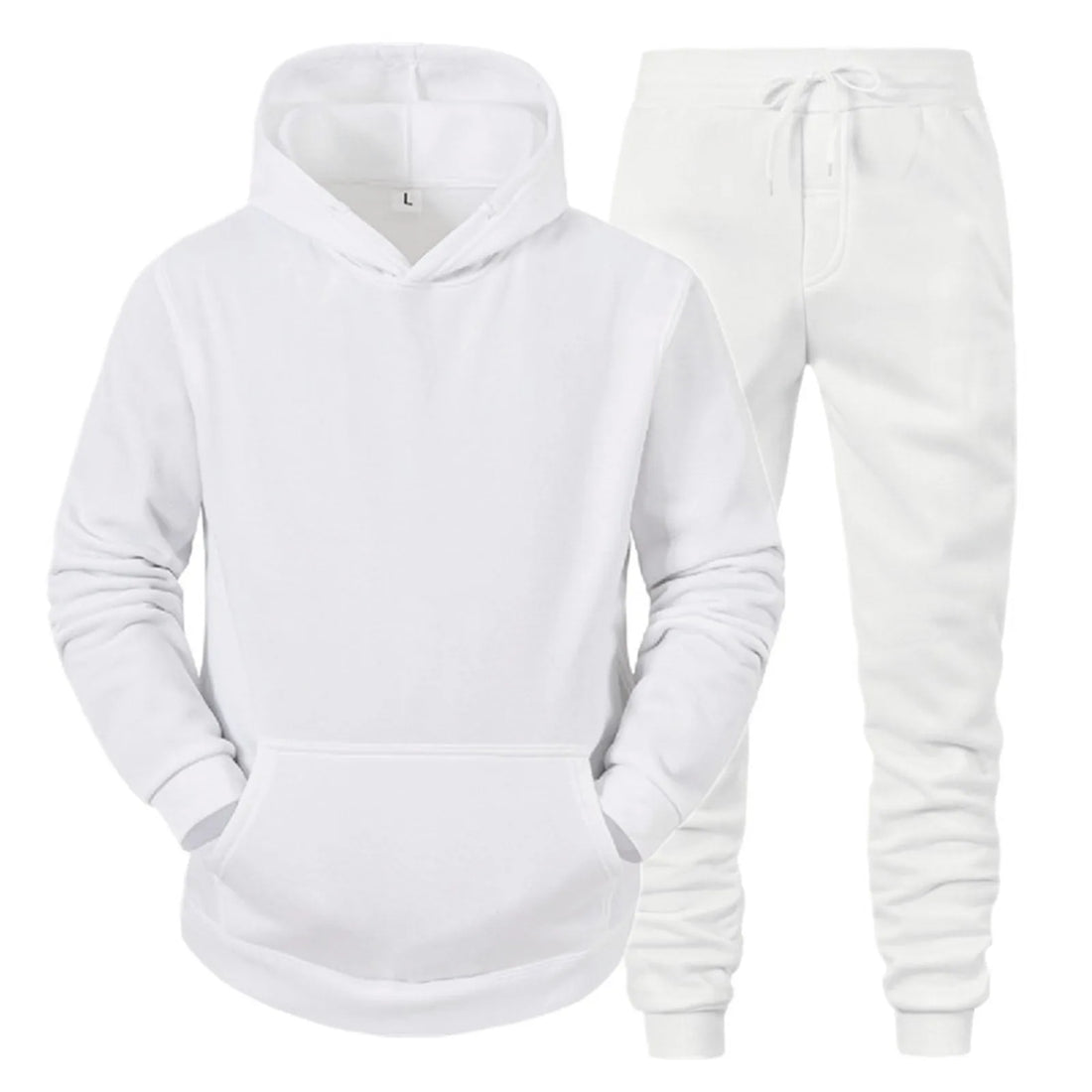 Men Sportswear Sweater Suit Hoodies + Pants Sports Clothing Spring Autumn Sets Jogging Trousers Running Male Tracksuits - ATFH