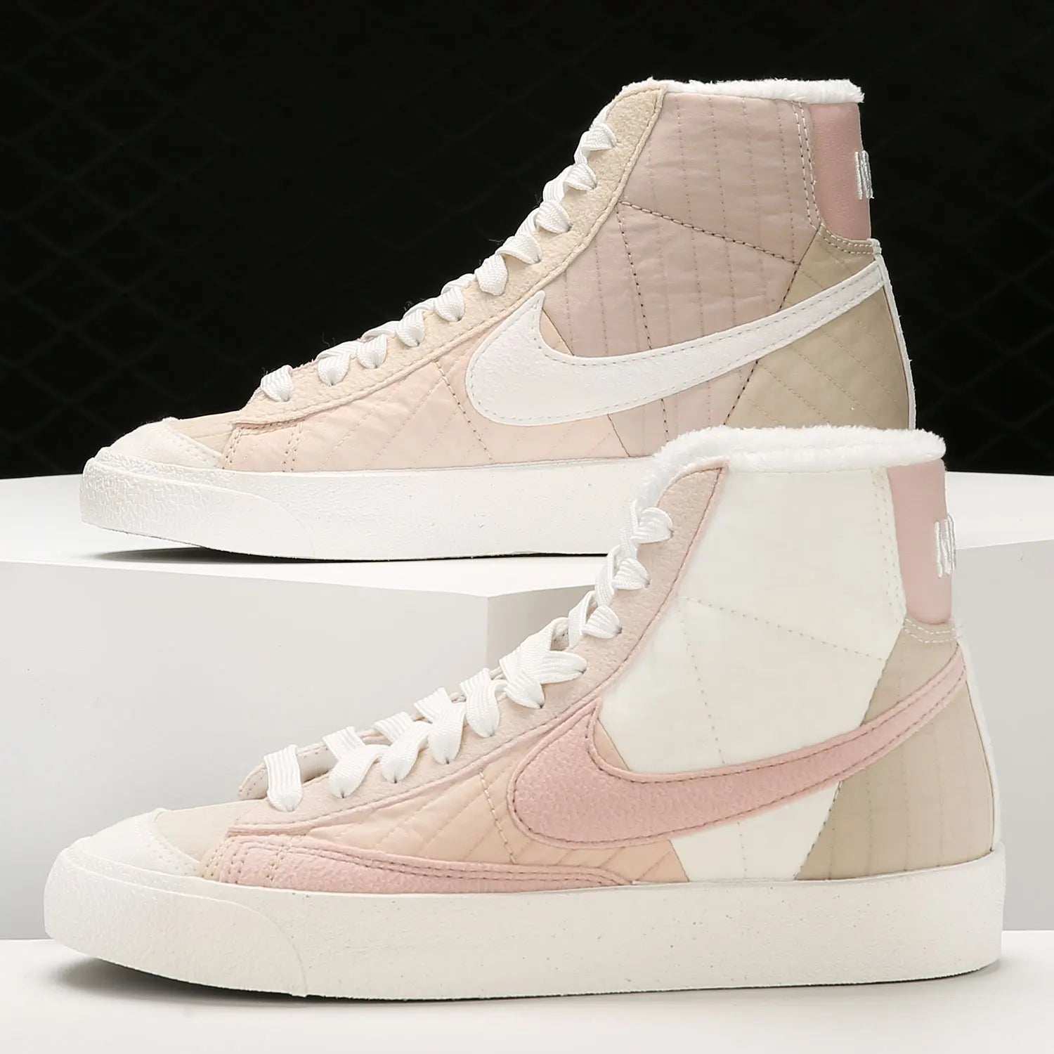 Nike Official Genuine BLAZER Pioneer Women's High-Top Sports Casual Shoes DO7445-261 ATFH