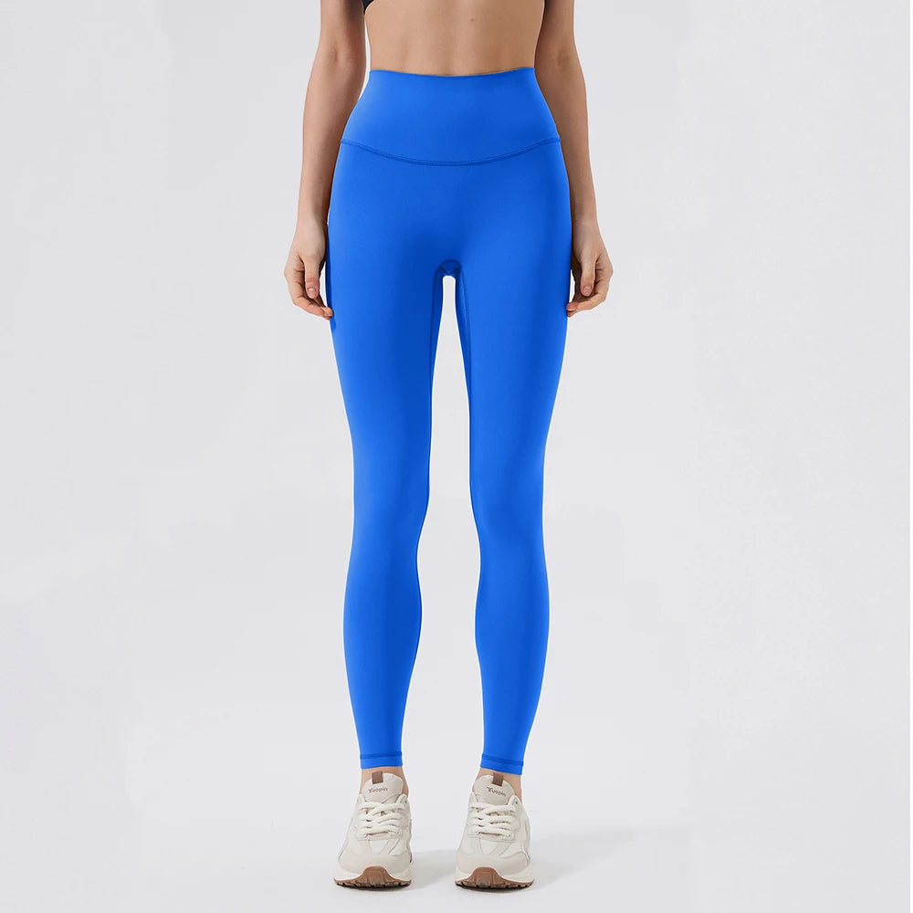 Women Back Waist Pocket High Waist Yoga Legging Women Sport Cropped Pants Butter Athletic Gym Comprehensive Training Jog - ATFH