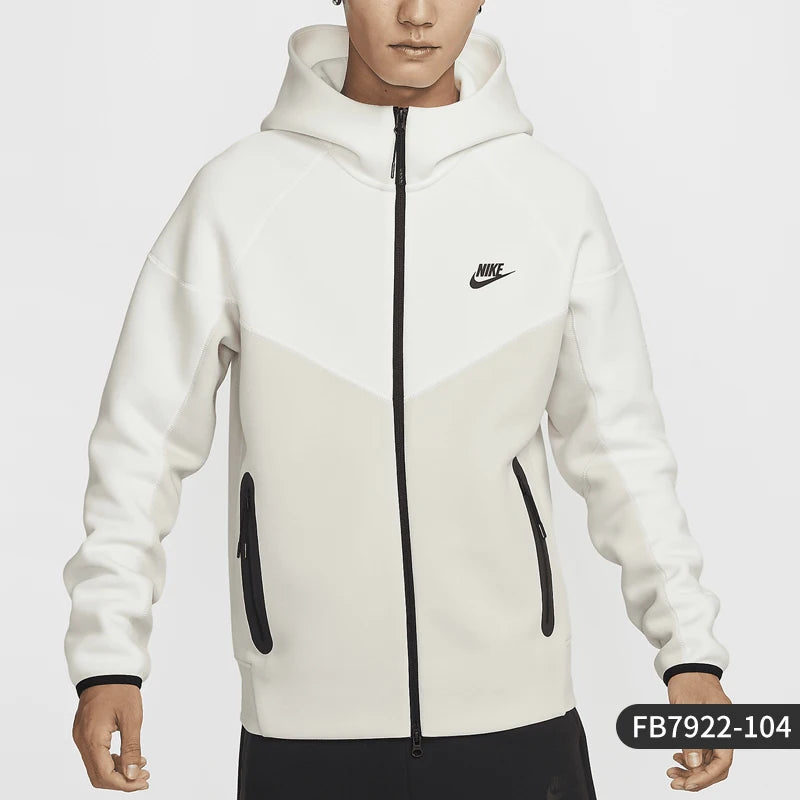 Nike genuine New Men's Loose Knit Windproof Casual Sport Jacket FB7922-104 - ATFH