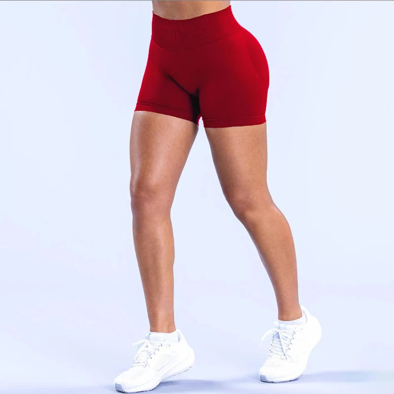 Impact Shorts Women Seamless Yoga Shorts Scrunch Bum Gym Shorts Workout Low Waist Short Leggings Booty Stretch Running Shorts Tahsi Fashion House