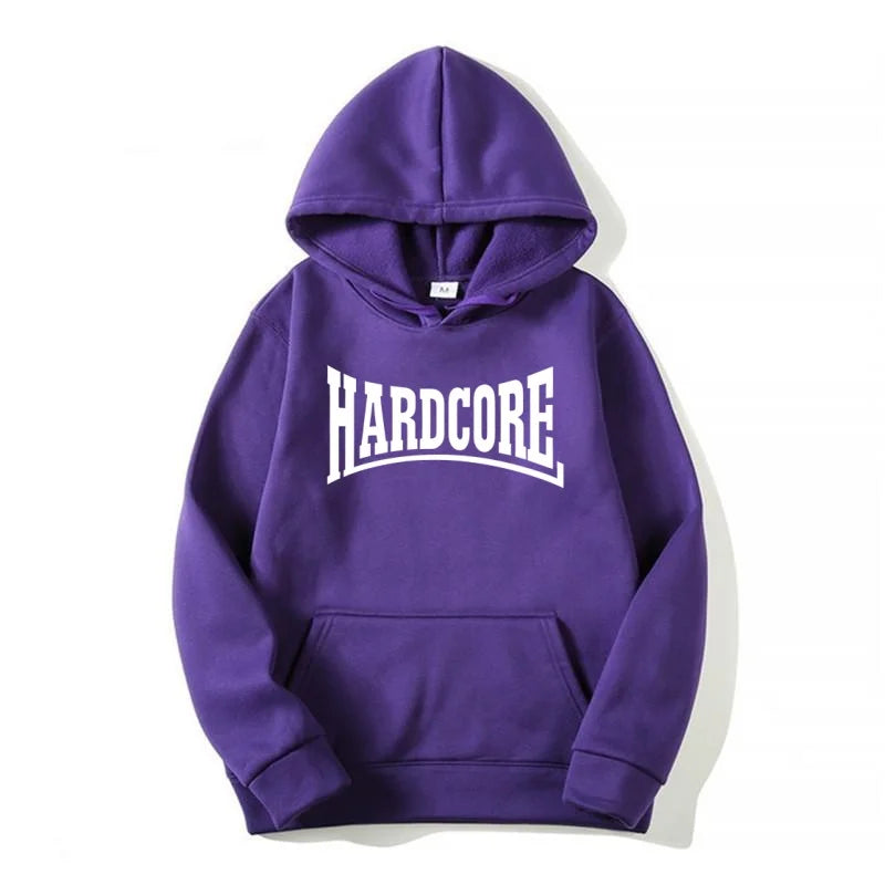 Autumn/winter hoodie unisex printed hooded street casual sweatshirt fashionable couple sports long sleeved hoodie - ATFH