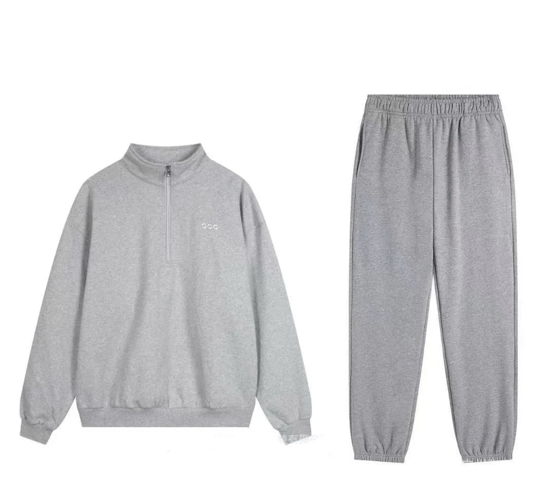 2026 Women's Spring and Autumn Comfortable Warm Top and Pants Casual Versatile Commuter Two Piece Set - ATFH