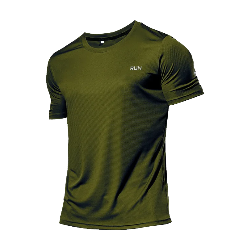 Compression Shirt for Men Quick Dry Running T-Shirt Fitness Training Exercise Gym Sport Top Cycling Fitness Clothes