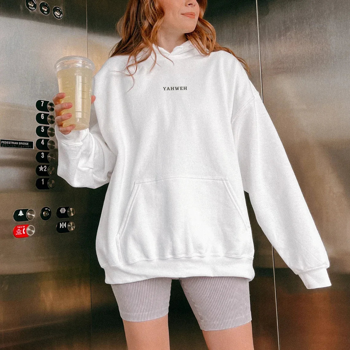Men's Christian YAHWEH Hoodies Jesus Hombre Fashion Popular Streetwear Letter Slogan Printed Women Unisex Hooded Sweatshirts - ATFH