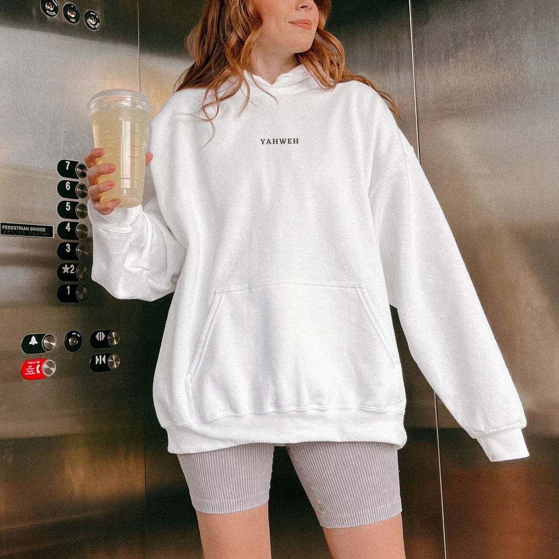 Men's Christian YAHWEH Hoodies Jesus Hombre Fashion Popular Streetwear Letter Slogan Printed Women Unisex Hooded Sweatshirts - ATFH