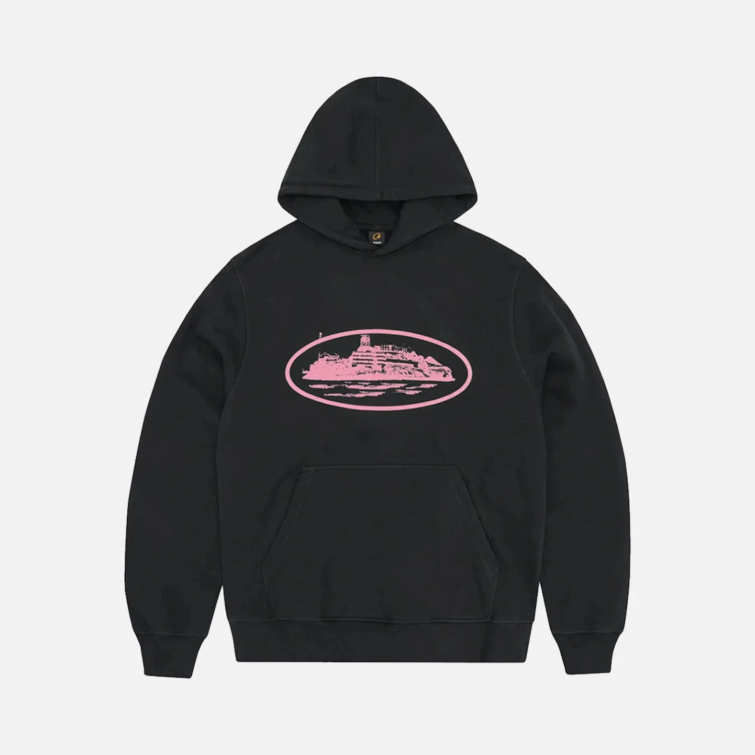 Men Women Streetwear Hoodie Vintage Island Graphic Print Hooded Sweatshirt Loose Oversized Pullover Hip Hop Street Casual Tops