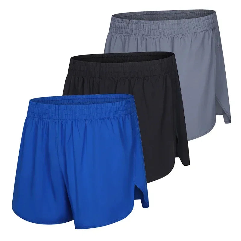 Marathon Running Shorts Lightweight Quick-drying Breathable Moisture-absorbing Men's Fitness Training Three-point Pants Short Tahsi Fashion House