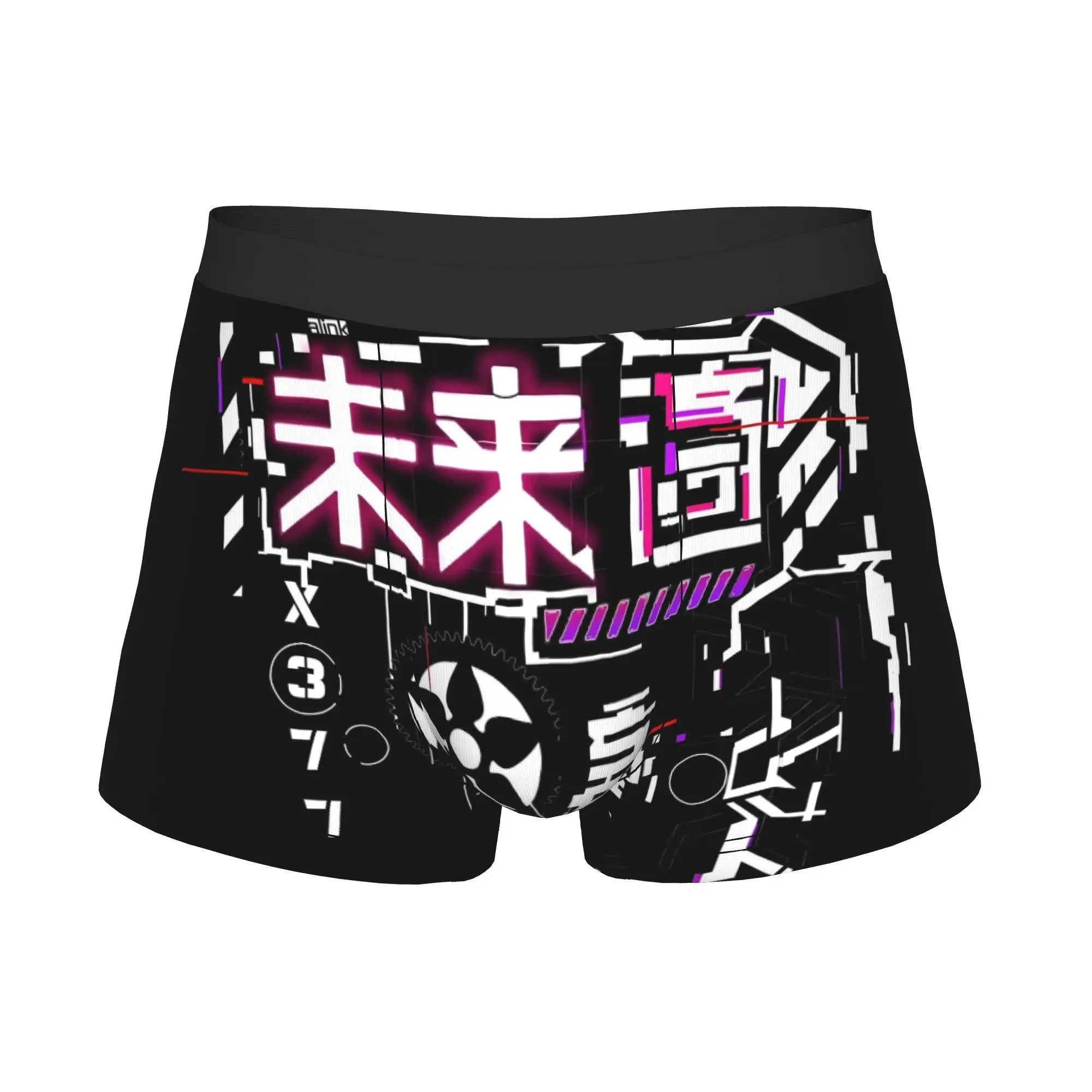 Tokyo Y2K Comics Boxers Shorts Men Anime Girl  Briefs Underwear Cool Underpants