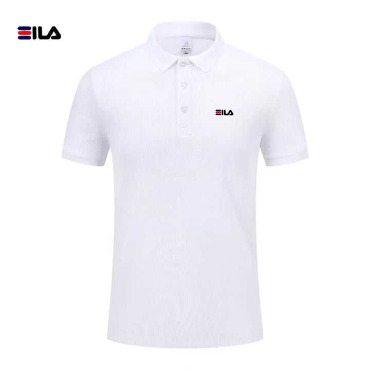 High end brand polo shirt short sleeved men's fashionable printed top summer new comfortable breathable casual lapel T-shirt