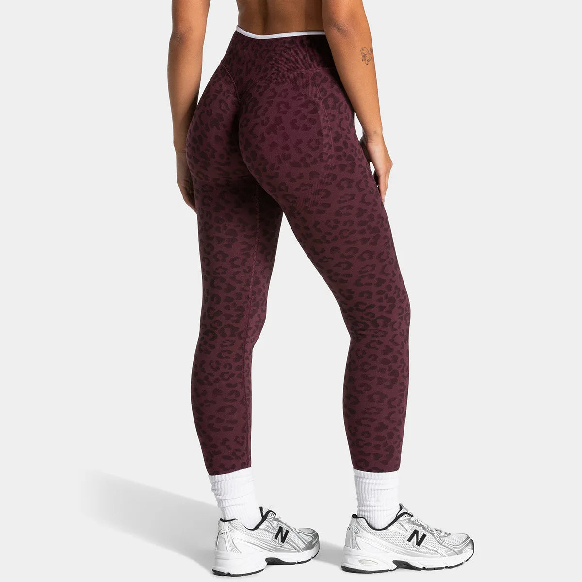 Yoga Sporty Leggings For Women Fitness Women's Leggings Sports Tights Pants Sportswear Woman Gym Trousers Yoga Workout Clothes - ATFH