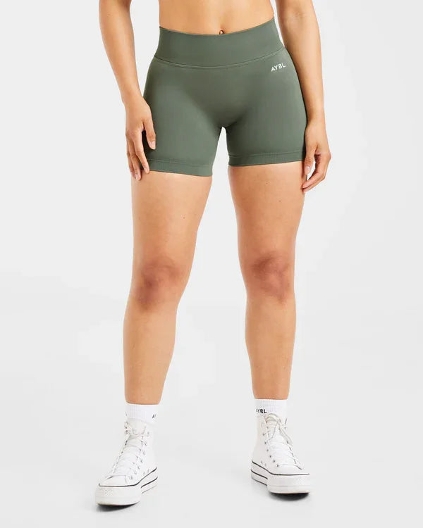 Adapt Seamless Shorts Women Seamless Sports Yoga Shorts Gym clothes Fitness Workout wear Scrunch Bum Tights Tahsi Fashion House