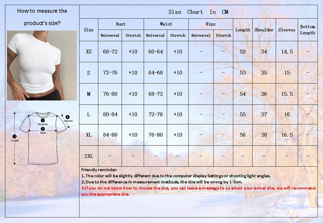 Woman Clothing Short Sleeve T-shirt Slim Fit Tops Female O-Neck Knitted Sheath Tee Shirt Street Wear Sex Sporty 2024 Y2K New2410 - ATFH