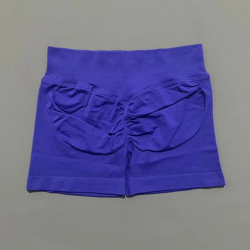Women Gym Shorts Workout Scrunch Butt Seamless Leggings Seamless Yoga Leggings Bicycle Running Sportswear Fitness Sports Shorts Tahsi Fashion House