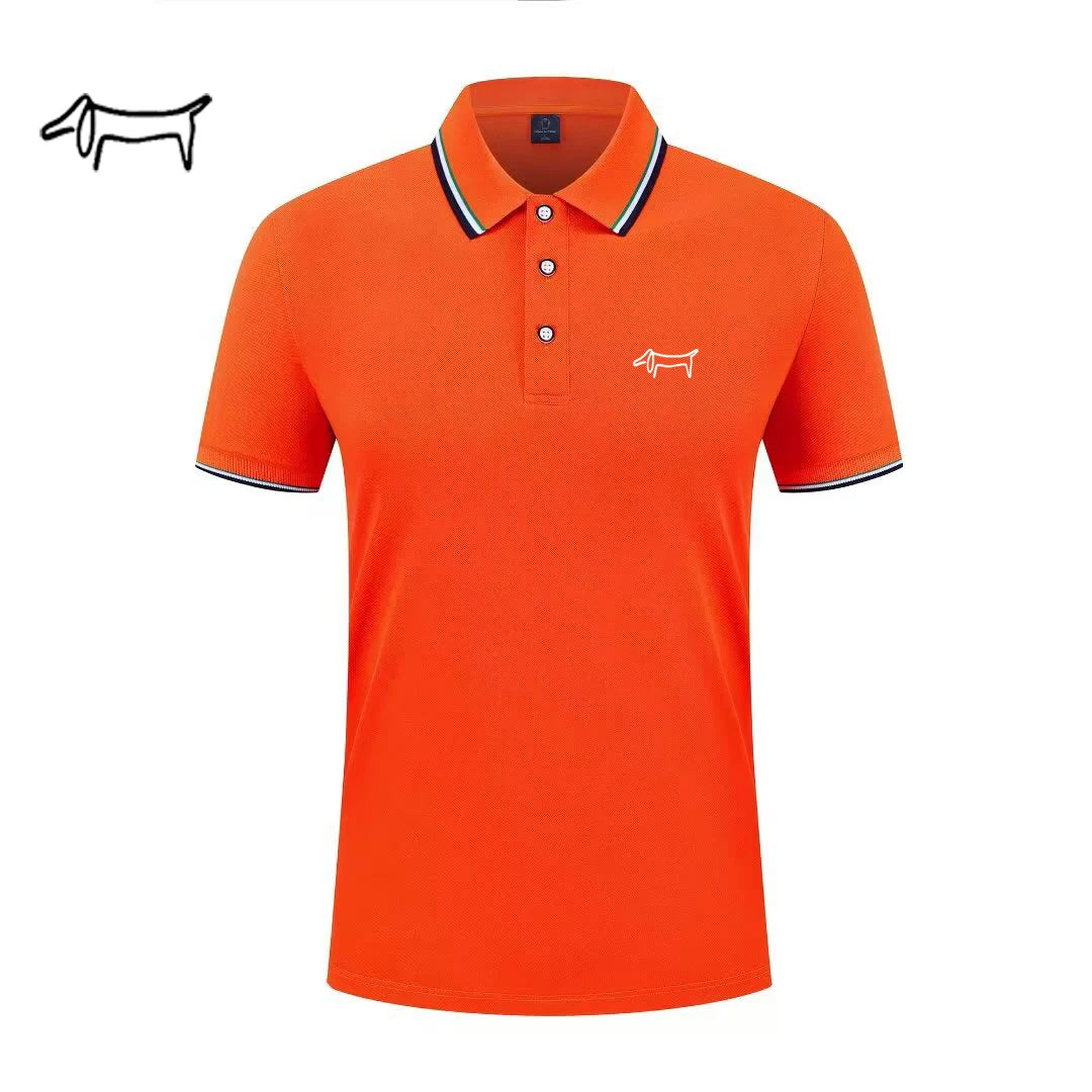 Summer New Polo Shirt Man,Light Luxury Brand Shirts,Fashion Short Sleeve Tops,Golf Wear Sports T Shirt,Men's Women Clothes