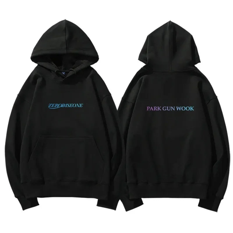 KPOP Summer ZEROBASEONE Ablum Oversized Women/Men Hoodie Sweatshirt ZHANG HAO SUNG HAN BIN RICKY MATTHEW HANYUJIN K-POP Clothes - ATFH