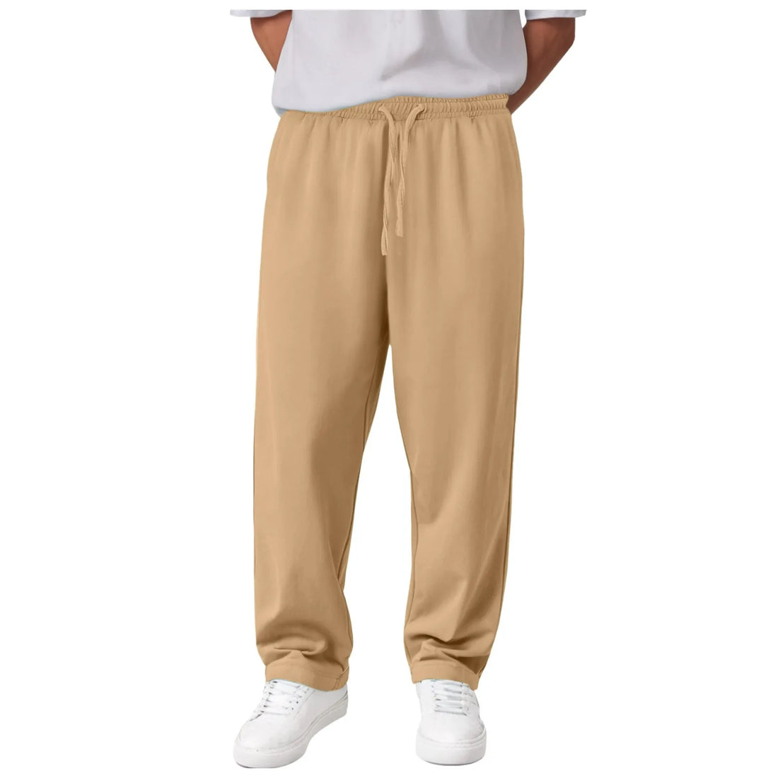Men'S Casual Pants Stretch Waist Mens Sweatpants Open Bottom Sasual Plain Vintage Trousers Pantalones En Oferta Con EnvíO Gratis
