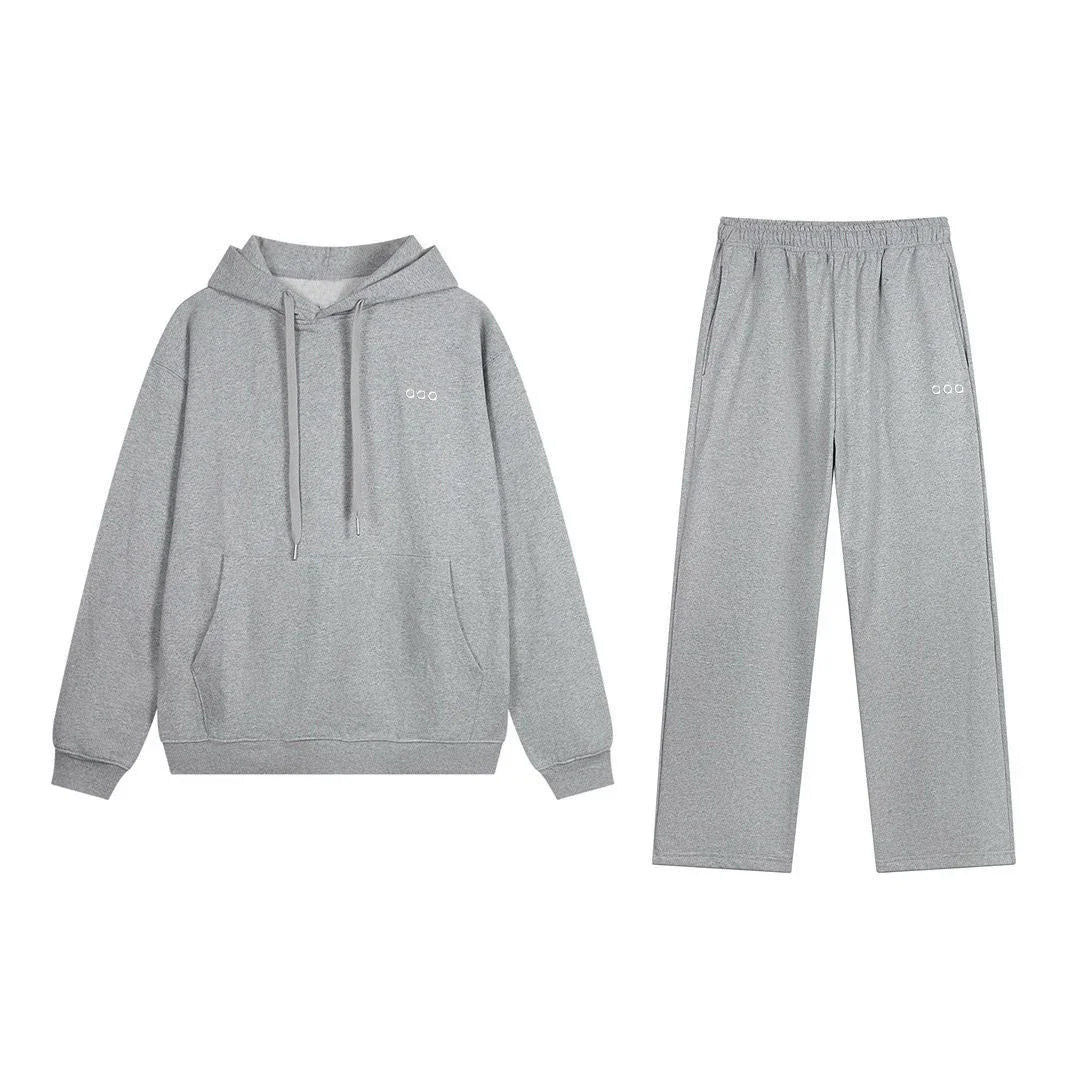 2026 Women's Spring and Autumn Comfortable Warm Top and Pants Casual Versatile Commuter Two Piece Set - ATFH