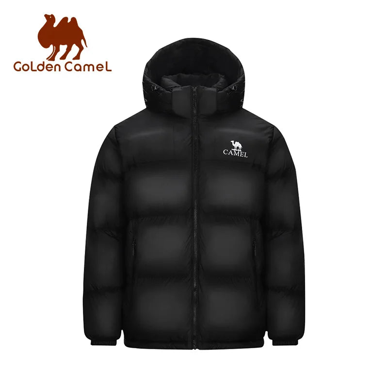 GOLDEN CAMEL Outdoor Down Jackets Women Men's Winter Coats Windbreakers Thickened Plush Bread Jacket for Men 2024 Winter New