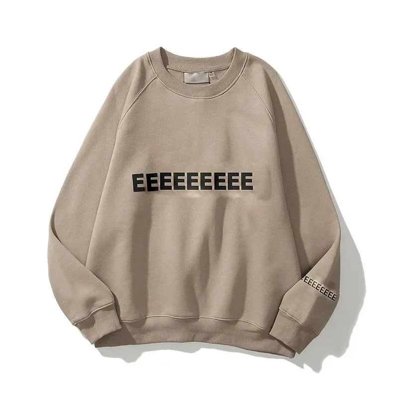 2026 popular ES men's and women's designer hooded sportswear with letters long sleeved hoodie street fashion streetwear - ATFH