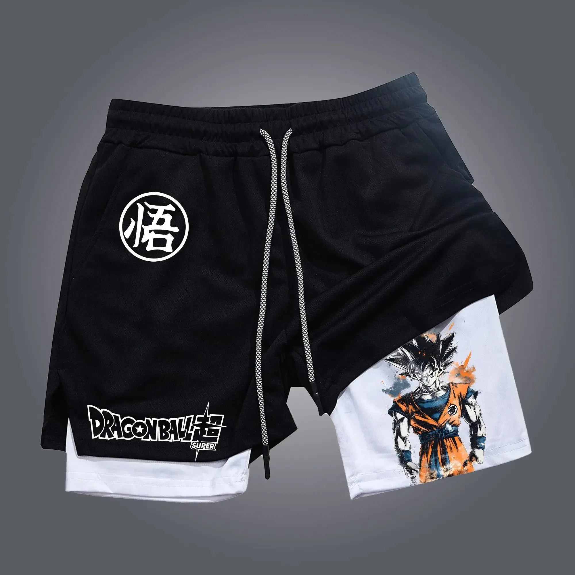2025 Authentic DBZ Athletic Shorts - Official Shonen Jump Collection, Sweat-Wicking & Lightweight for Cosplay & Gym