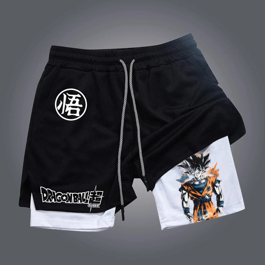 2025 Authentic DBZ Athletic Shorts - Official Shonen Jump Collection, Sweat-Wicking & Lightweight for Cosplay & Gym