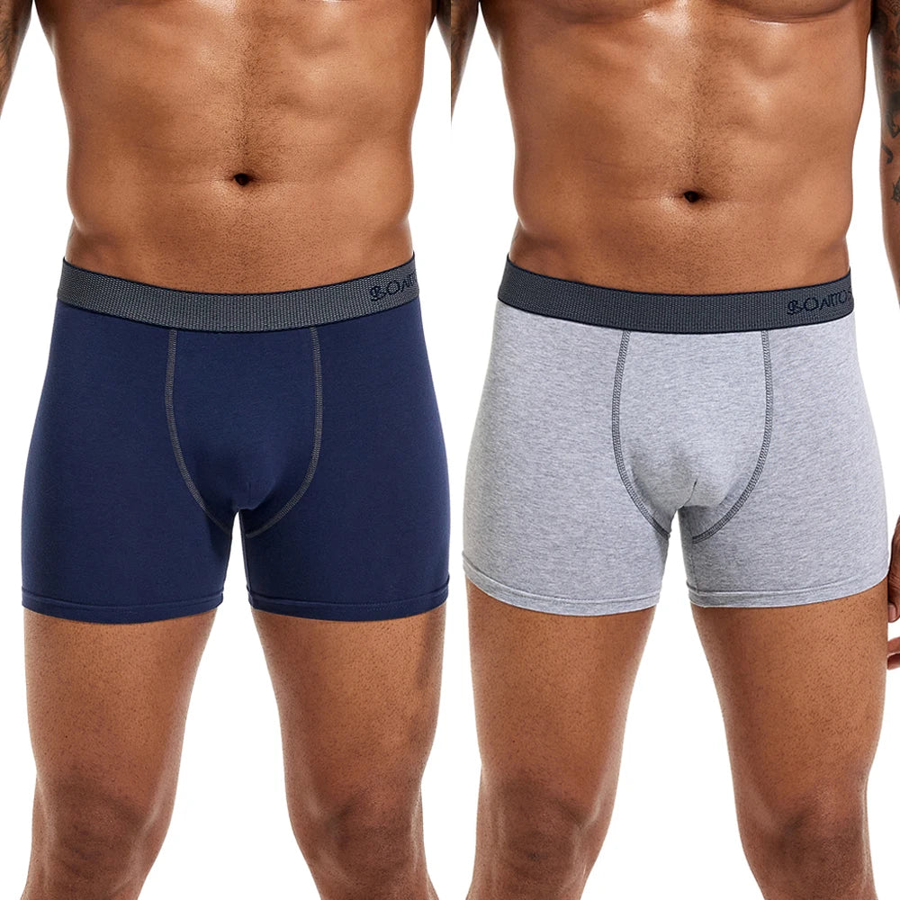 Boxershorts Men Boxer Shorts Boxer Brand Men's Panties Underwear Men Underpants Man Cotton Sexy for Male Calecon Family
