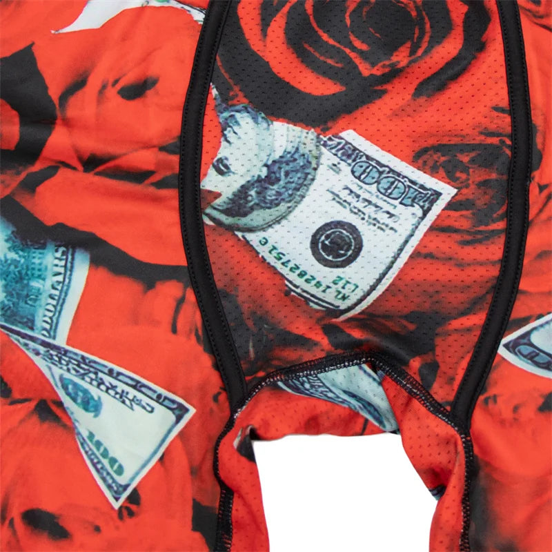 4/5Pcs Men Sexy Underwear Boxers Breathable Summer Men's Panties Fashion Print Underpants Male Plus Size L-XXL Man Boxers Trunks