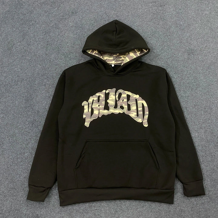 New autumn and winter thick and warm hoodie with hat Y2K unisex hoodie, sporty, simple, daily fashion trend - ATFH