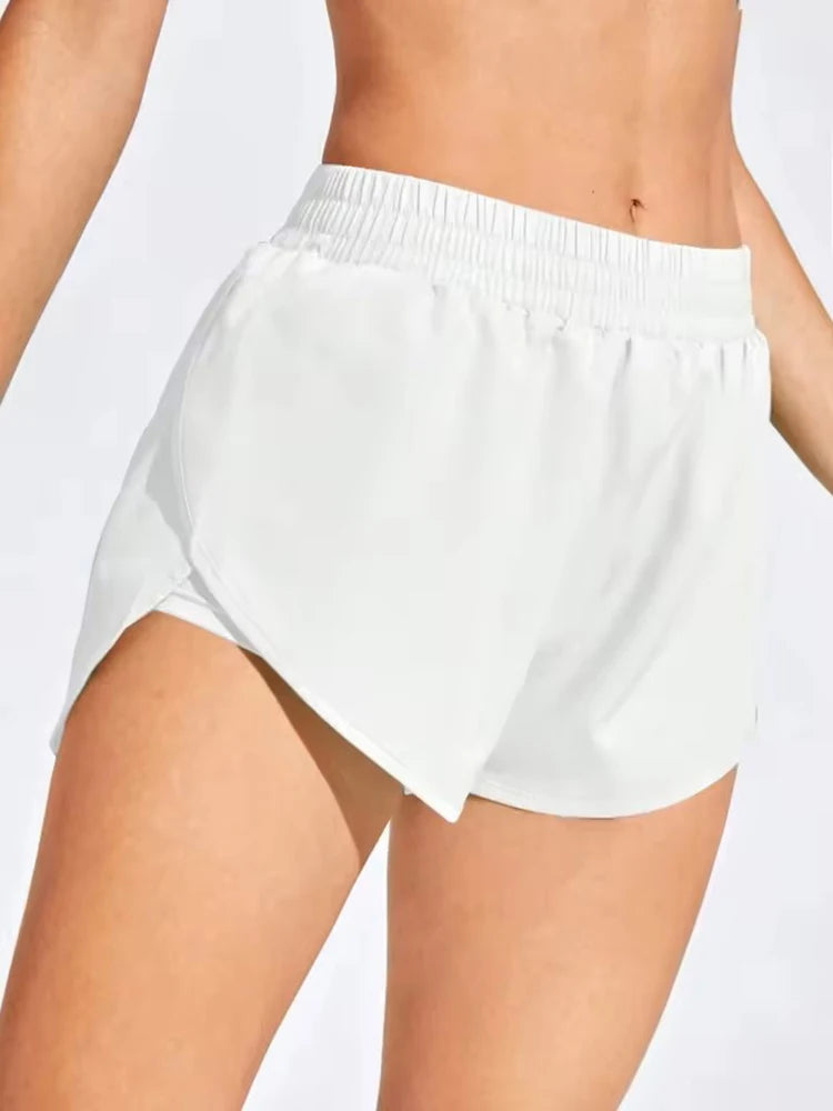 Yoga Shorts Women Fitness Elastic Running Workout Short Leggings For Ladies Gym Sport Shorts Fitness Sportwear Tahsi Fashion House