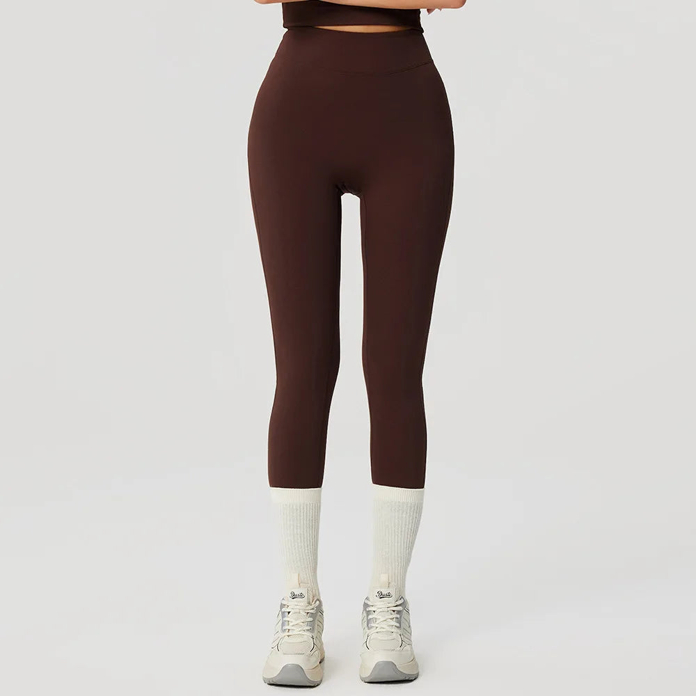 Yoga Pants Fitness Leggings Women's Breathable Sports Leggings High Waist Workout Tights Female Cycling Leggings Gym Clothing - ATFH