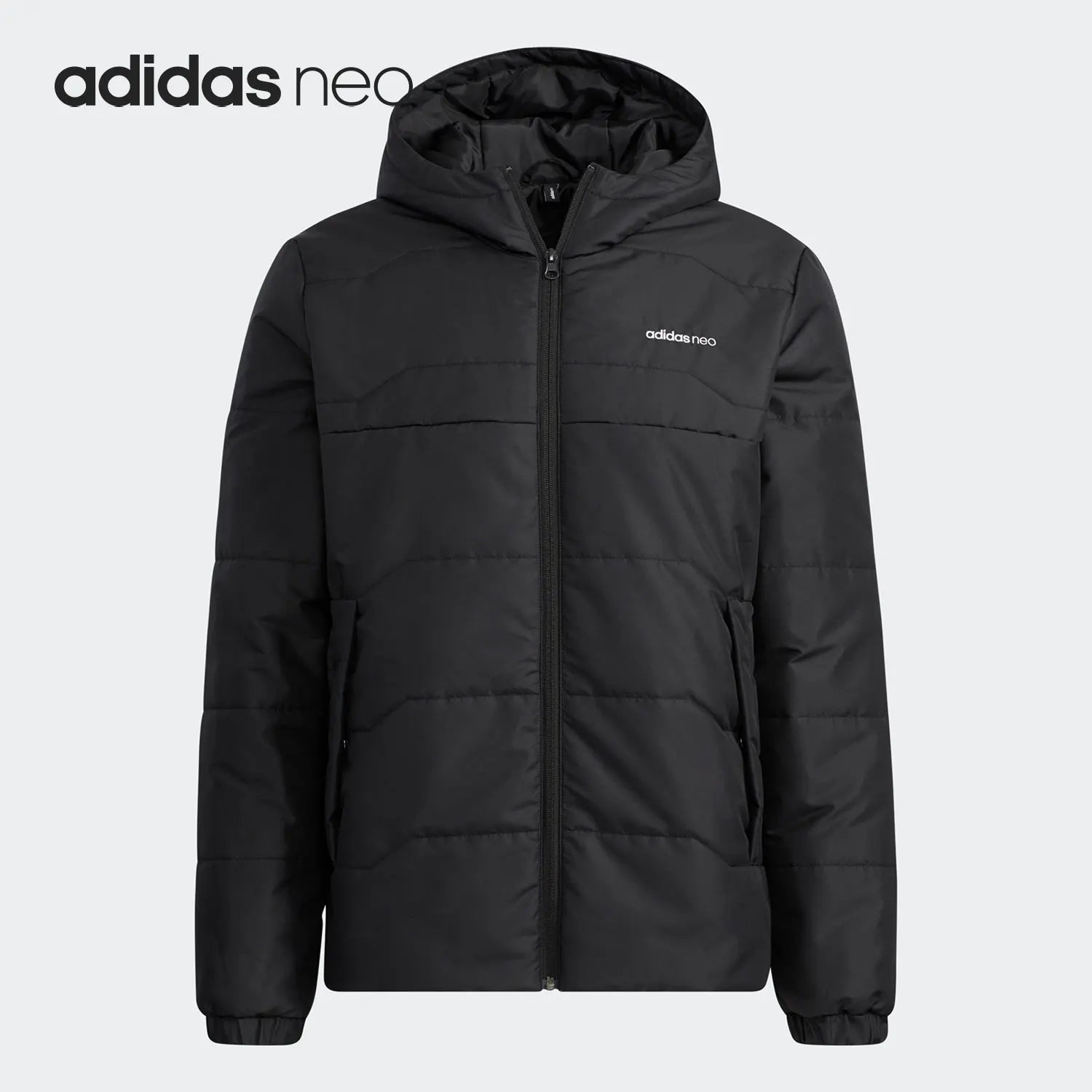 Adidas genuine Neo men's sports warm hooded cotton jacket H45236