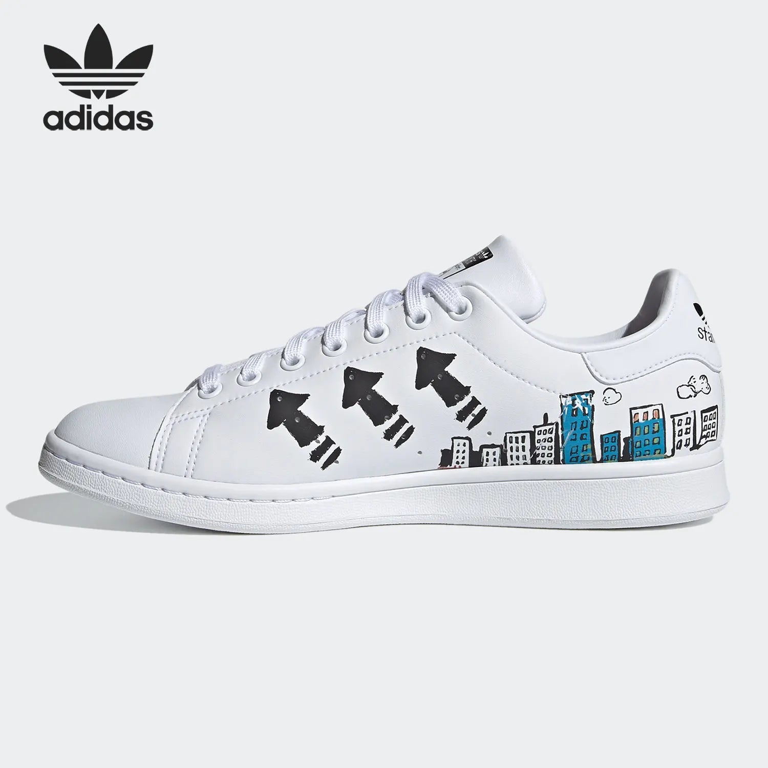 Adidas genuine STAN SMITH Trefoil Unisex Skate Shoes GZ8841 ATFH