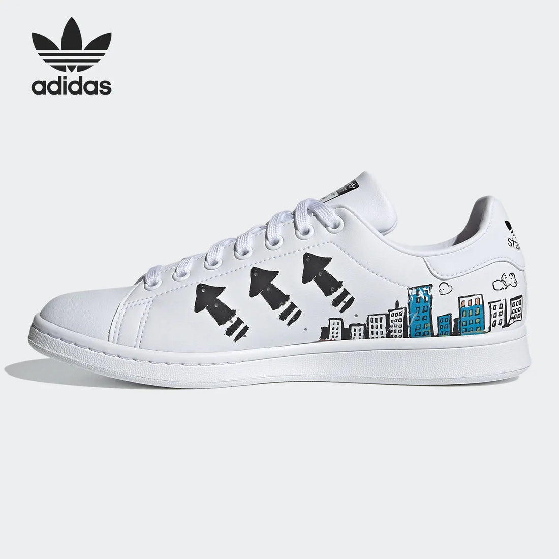 Adidas genuine STAN SMITH Trefoil Unisex Skate Shoes GZ8841 ATFH