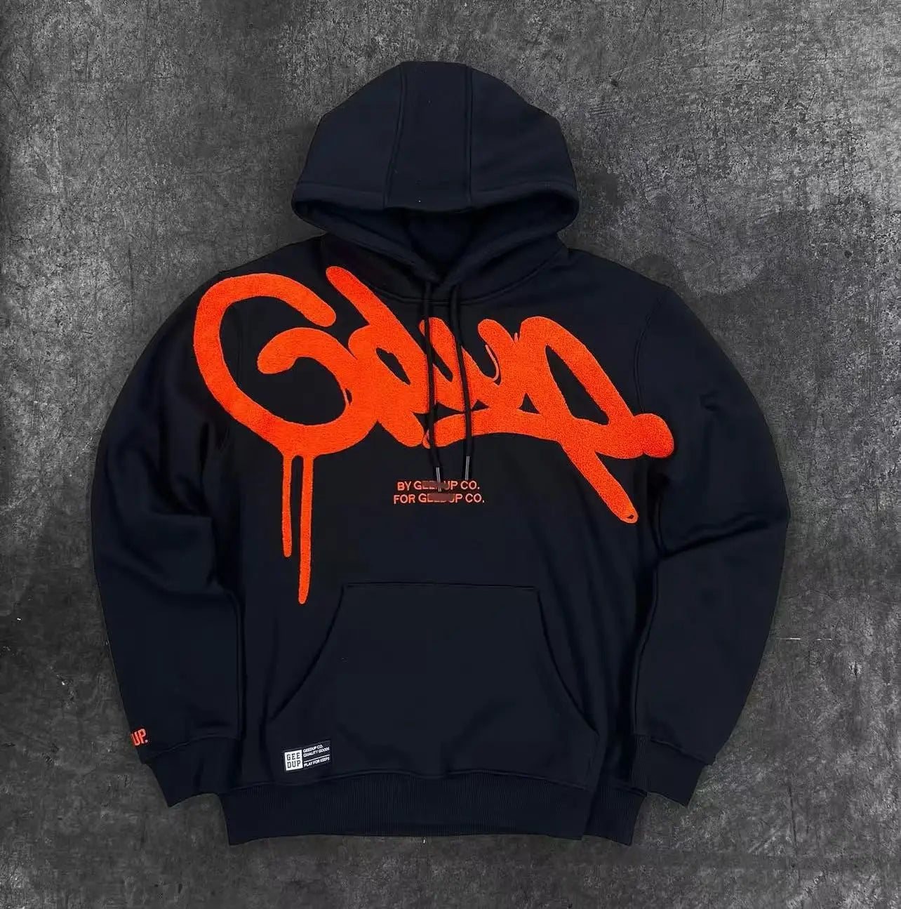 100% Cotton Geedup Australia Top Quality High Street Women Men Hoodie Clothing Hip-Hop Loose Y2K Harajuku Oversized Sweatshirt - ATFH