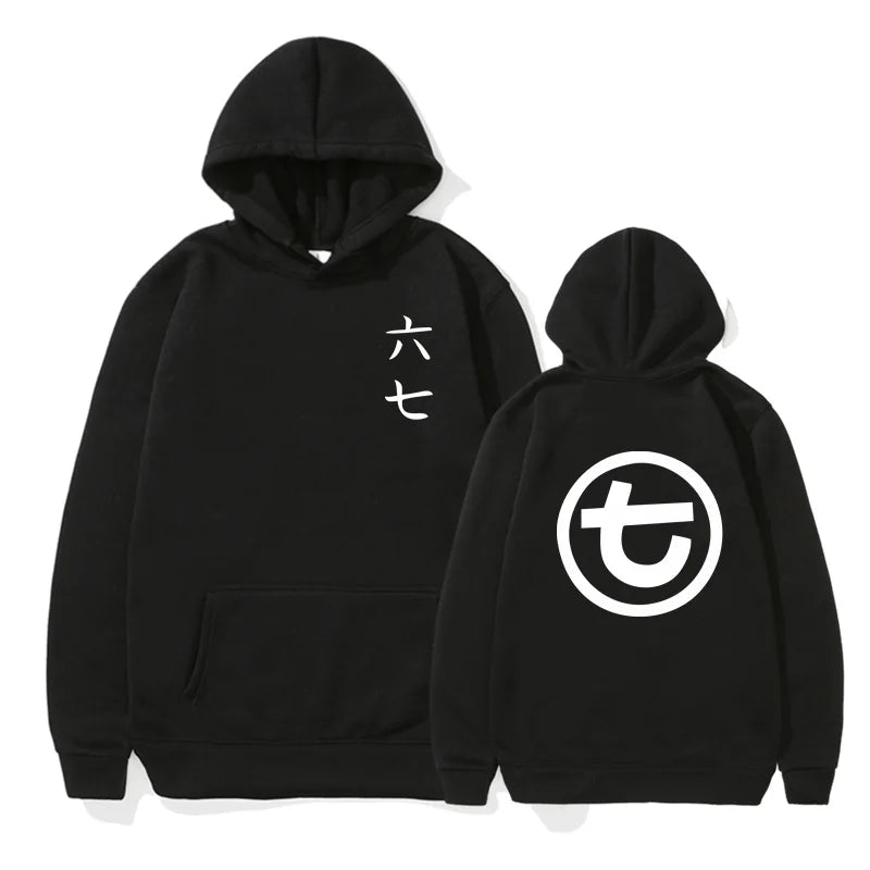 Japanese Anime Sweatshirt Scissor Seven Symbols Killer Seven Hoodie Streetwear Hooded Sweatshirts Casual Hoodies Men Clothing