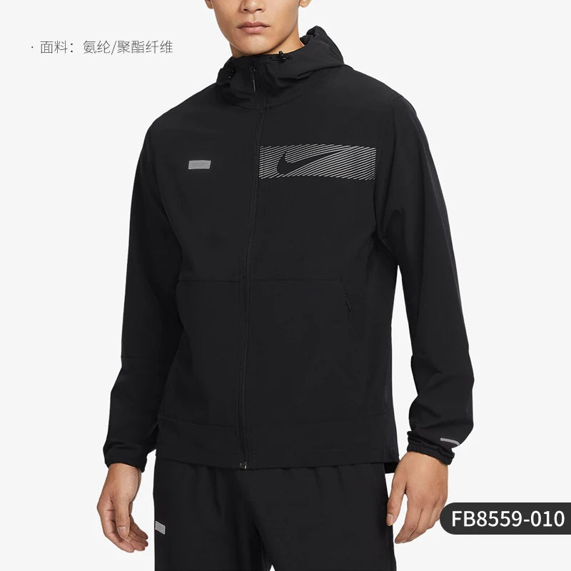 Nike Genuine Winter New Men's Reflective Training Hoodie FB8559-010 - ATFH