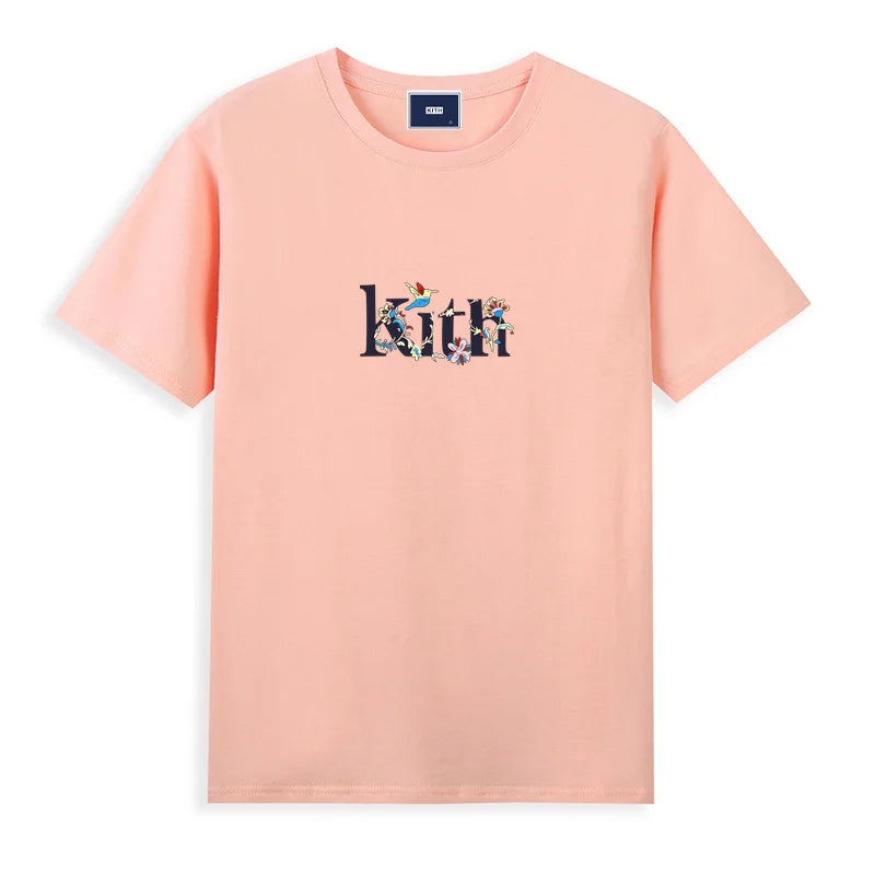 Hot sales European style High Quality Men Women New Tops Brand Letter Printed T-shirt 100%Cotton Comfortable short sleeve Tees ATFH