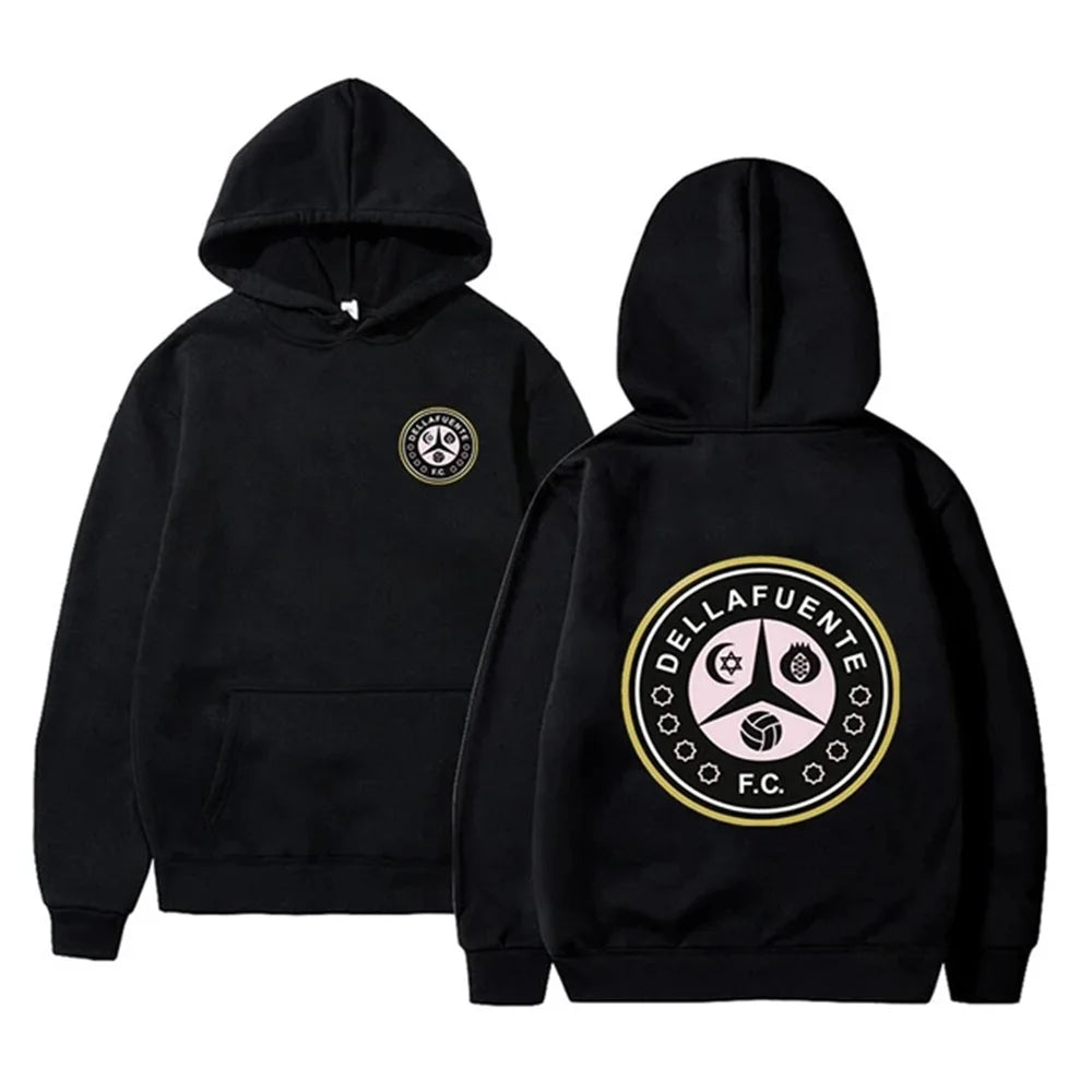Dellafuente Hoodies WomenMen Hoodie Korean Fashion StreetwearPrinted Hip Hop Sweatshirts Grunge Korea FemaleMale Ulzzang Tops