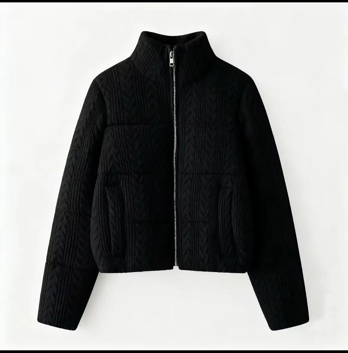 Jackets Women's Parkas Winter Coat Thick Warm Outwear Long Sleeve inszart Elegant Fashion With Zipper 2025 Casual Woman Jackets ATFH