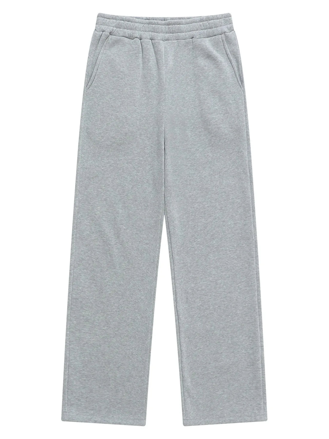 Men's solid color straight leg jogging pants, suitable for casual sports such as running, gym, and outdoor activities